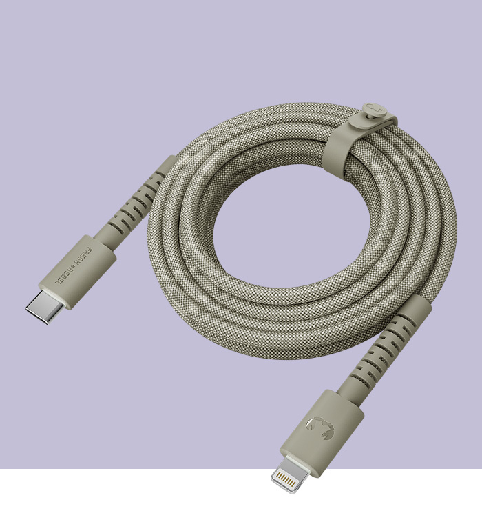 FlexWave USB-A to Apple Lightning cable 200cm - Tangle Free